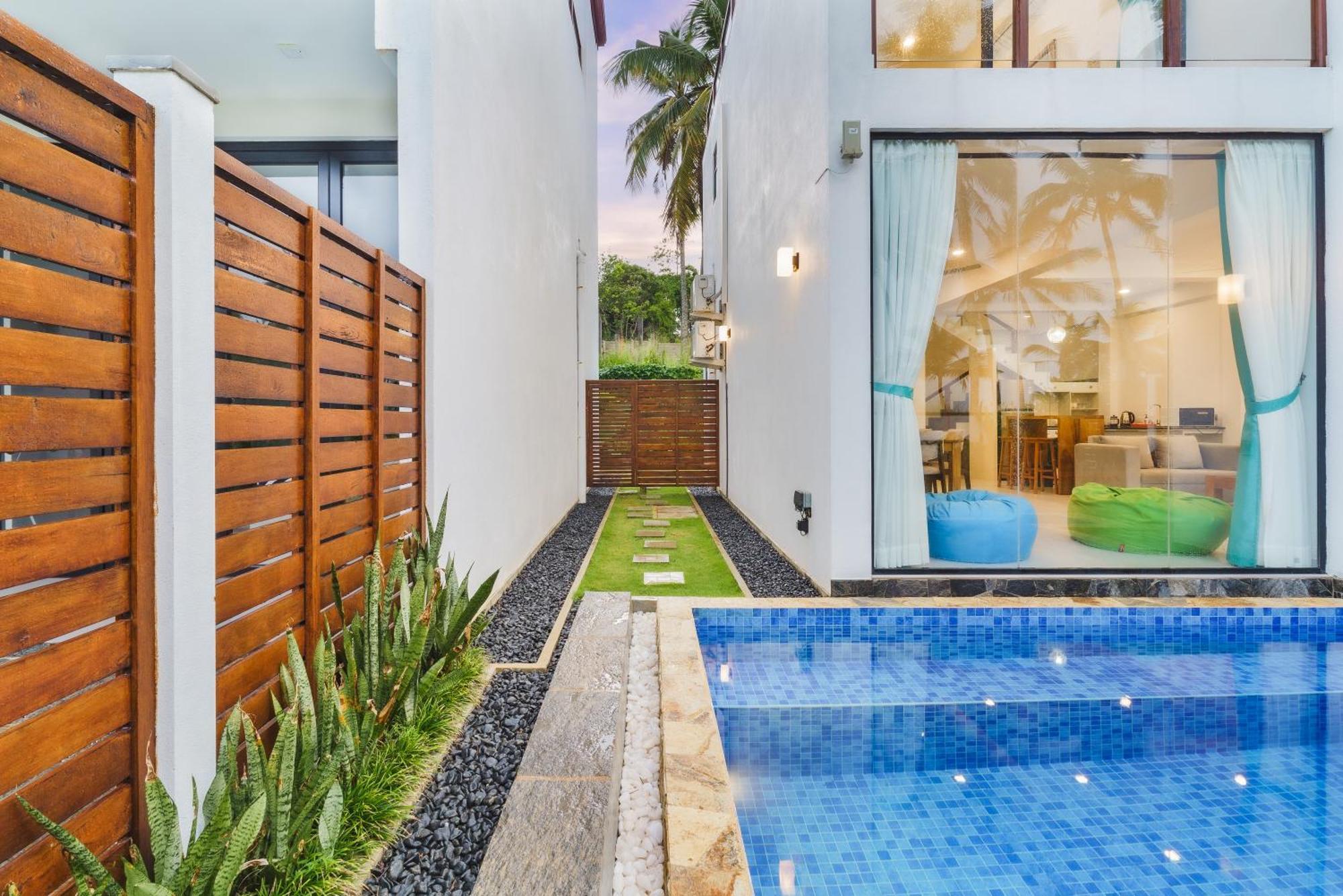 Kaas Villas - Entire Two Bedroom Villa With Private Pool & Garden Dikwella Εξωτερικό φωτογραφία